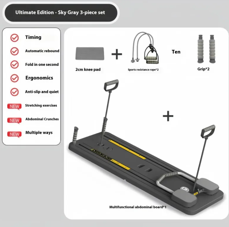 Abdominal Wheel Fitness Board – Home Gym Strength Trainer